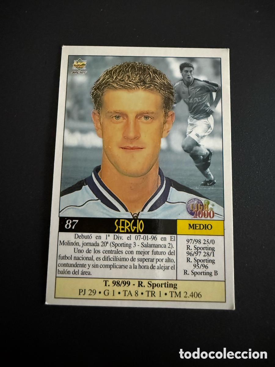 Cromos de f&uacute;tbol: MUNDICROMO 2000. n 87. SERGIO ( Celta ) - Foto 2