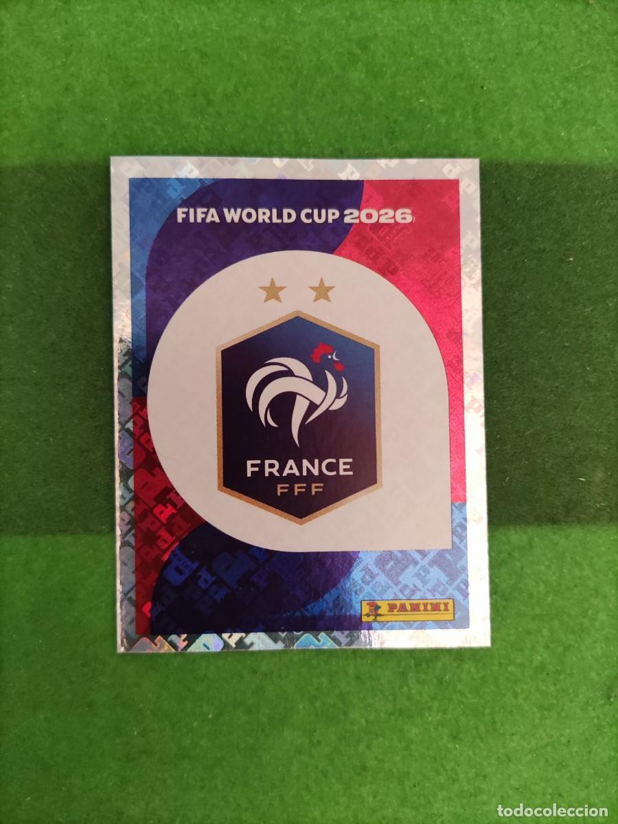 Figurine di Calcio: Escudo Francia FRA 1 Sticker Mundial 2026 FIFA World Cup / Sin pegar