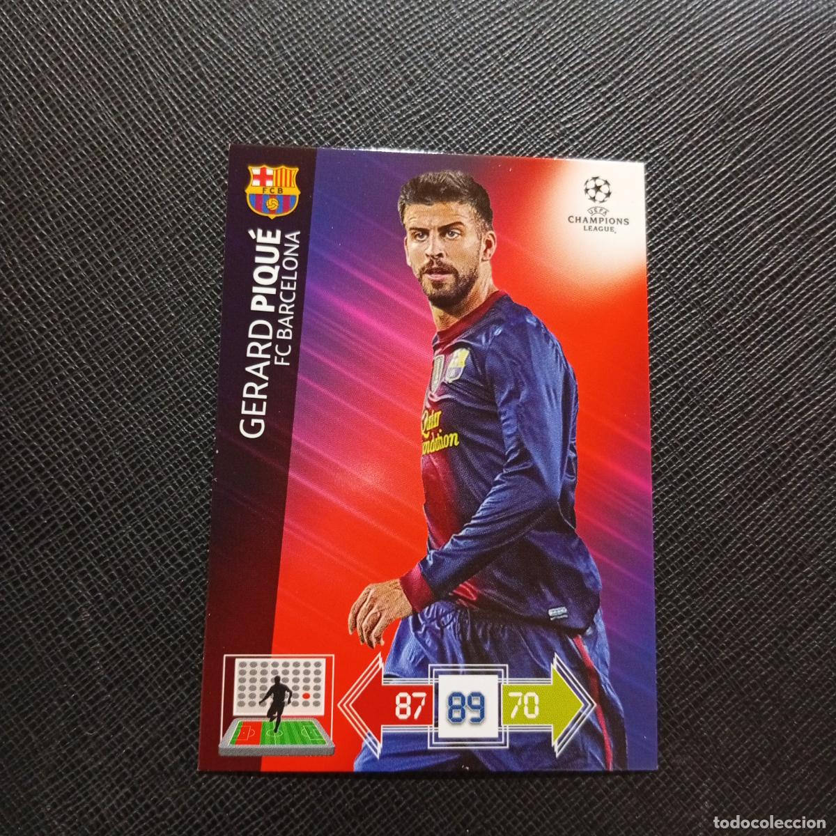 Figurine di Calcio: PIQUE BARCELONA ADRENALYN CHAMPIONS LEAGUE 2012 2013 FUTBOL 12 13 - A210 PG262 B