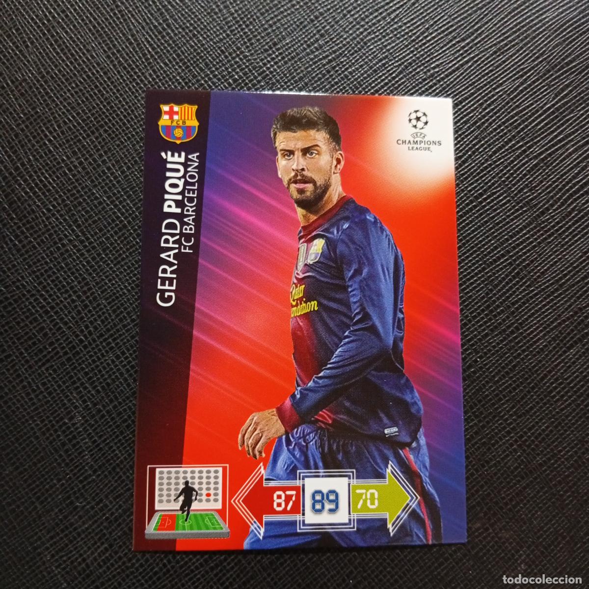 Figurine di Calcio: PIQUE BARCELONA ADRENALYN CHAMPIONS LEAGUE 2012 2013 FUTBOL 12 13 - A210 PG244
