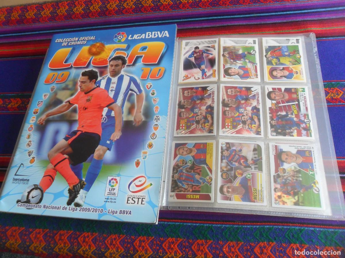 Figurine di Calcio: 48 CROMO NUNCA PEGADO MESSI Y CRISTIANO RONALDO. REGALO ESTE LIGA 09 10 Y ADRENALYN 23 24 INCOMPLETO