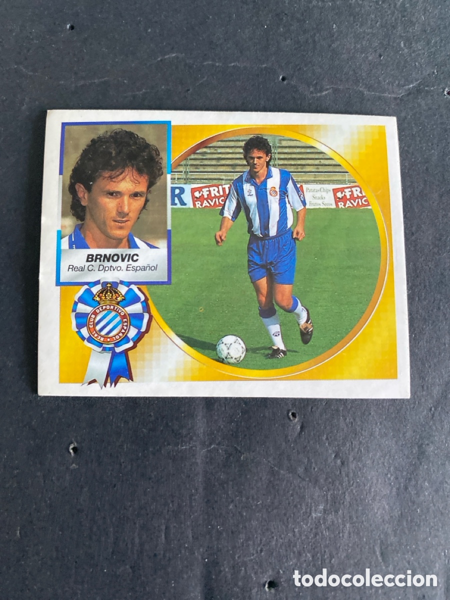 Cromos de f&uacute;tbol: Cromo liga 94/95 Dptvo. Espa&ntilde;ol nunca pegado