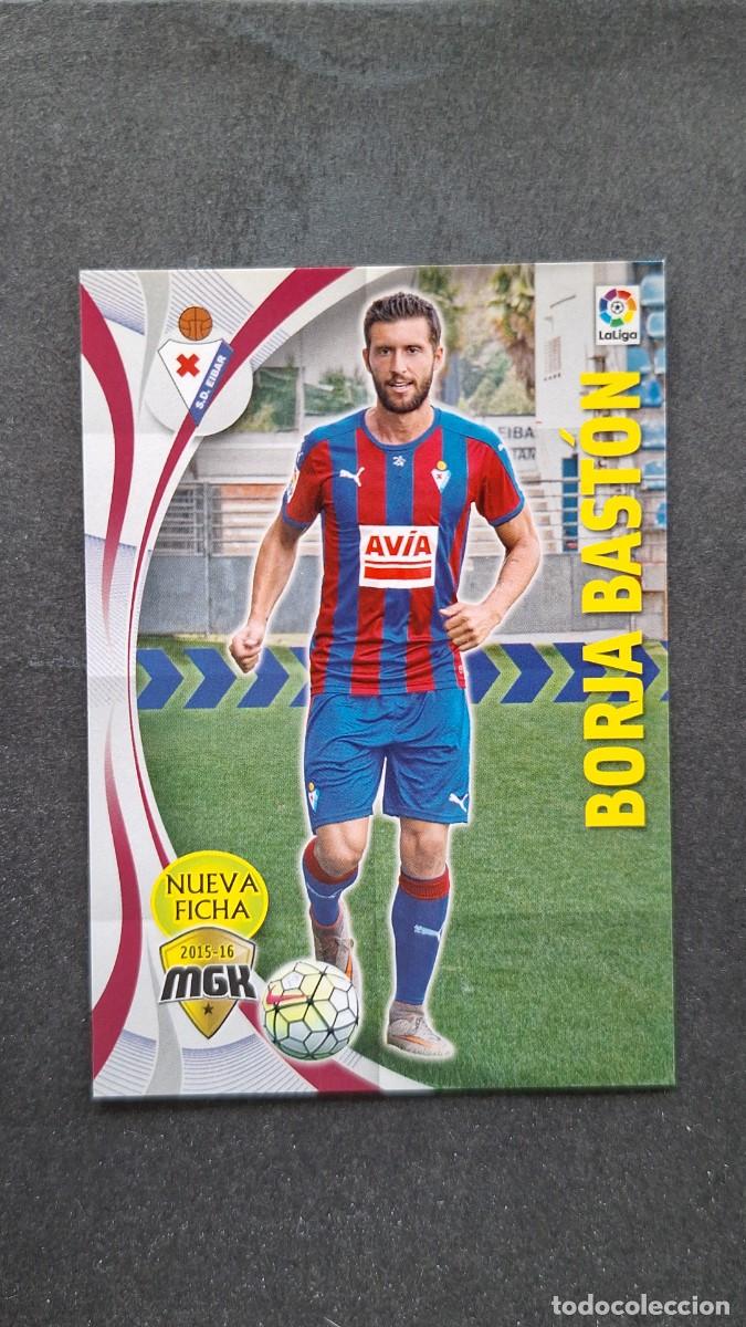 Cromos de f&uacute;tbol: L1 BORJA BASTON S. D. EIBAR NUEVA FICHA 183 BIS PANINI MEGACRACKS 2015 2016 15 16