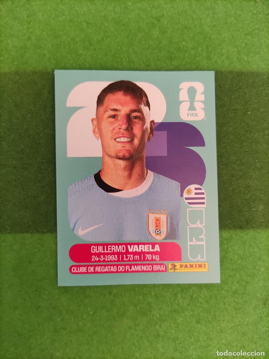 Cromos de f&uacute;tbol: Varela Uruguay URU 8 Sticker Mundial 2026 FIFA World Cup / Sin pegar