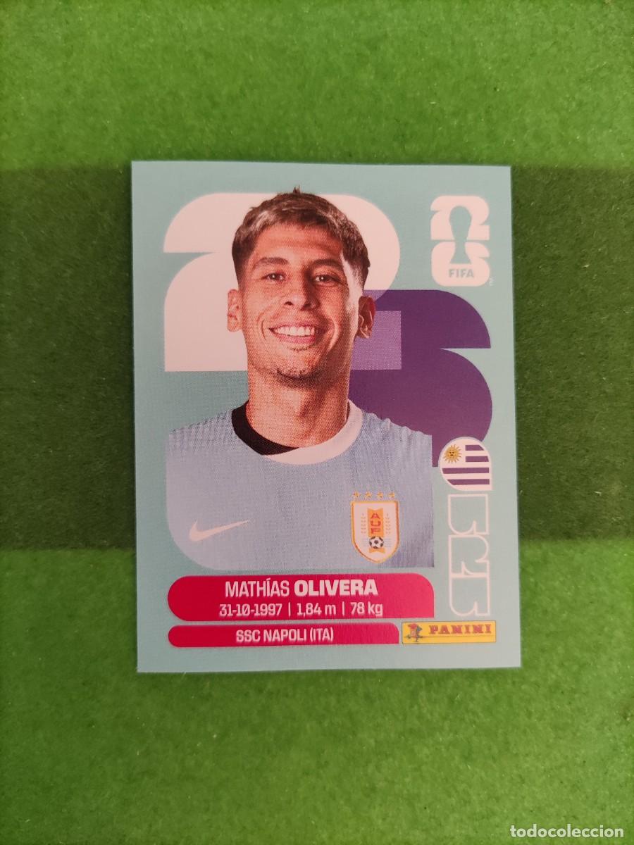 Cromos de f&uacute;tbol: Olivera Uruguay URU 7 Sticker Mundial 2026 FIFA World Cup / Sin pegar