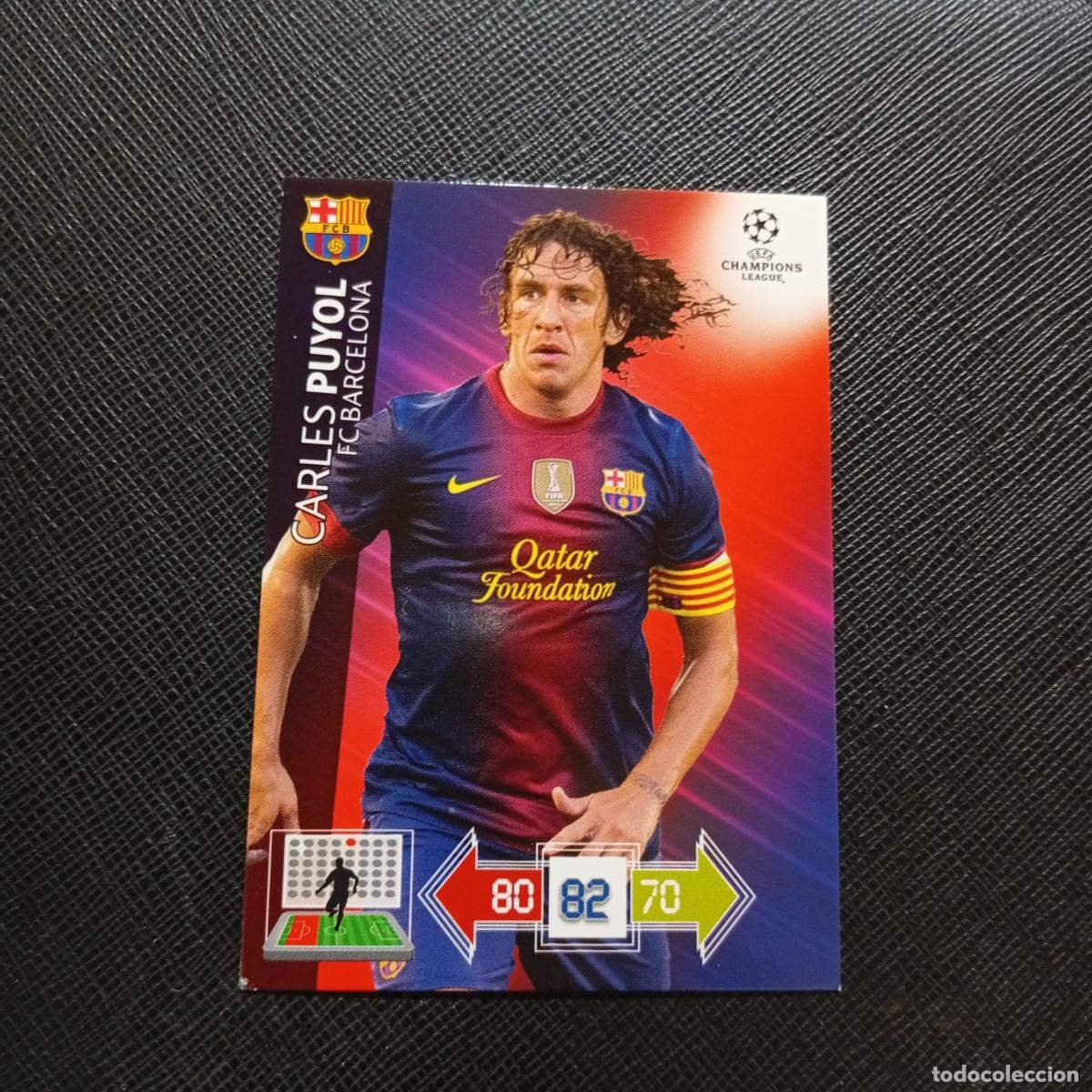 Cromos de f&uacute;tbol: PUYOL BARCELONA ADRENALYN CHAMPIONS LEAGUE 2012 2013 FUTBOL 12 13 - A210 PG271 B