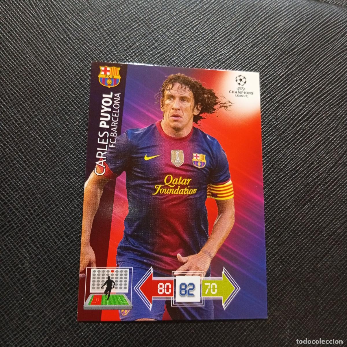 Cromos de f&uacute;tbol: PUYOL BARCELONA ADRENALYN CHAMPIONS LEAGUE 2012 2013 FUTBOL 12 13 - A210 PG262 B