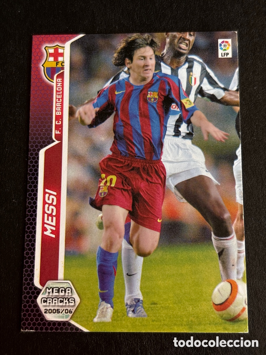 Cromos de f&uacute;tbol: MEGACRACKS 2005 2006 05 06 PANINI LEO MESSI 71 BIS BARCELONA COLECCI&Oacute;N LIGA MEGA CRACKS BAR&Ccedil;A MGK