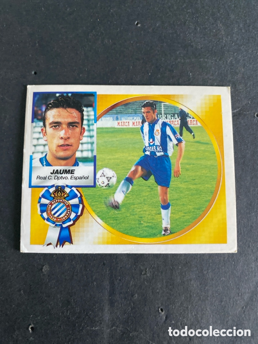 Cromos de f&uacute;tbol: Cromo liga 94/95 Dptvo. Espa&ntilde;ol nunca pegado