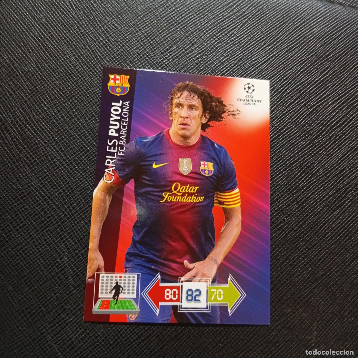 Cromos de f&uacute;tbol: PUYOL BARCELONA ADRENALYN CHAMPIONS LEAGUE 2012 2013 FUTBOL 12 13 - A210 PG280