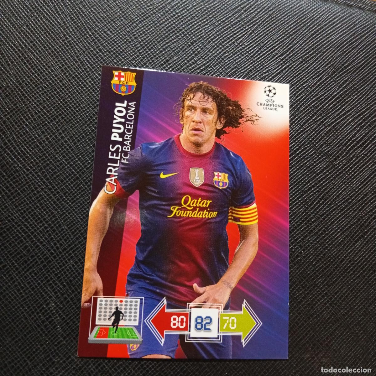 Cromos de f&uacute;tbol: PUYOL BARCELONA ADRENALYN CHAMPIONS LEAGUE 2012 2013 FUTBOL 12 13 - A210 PG280 B