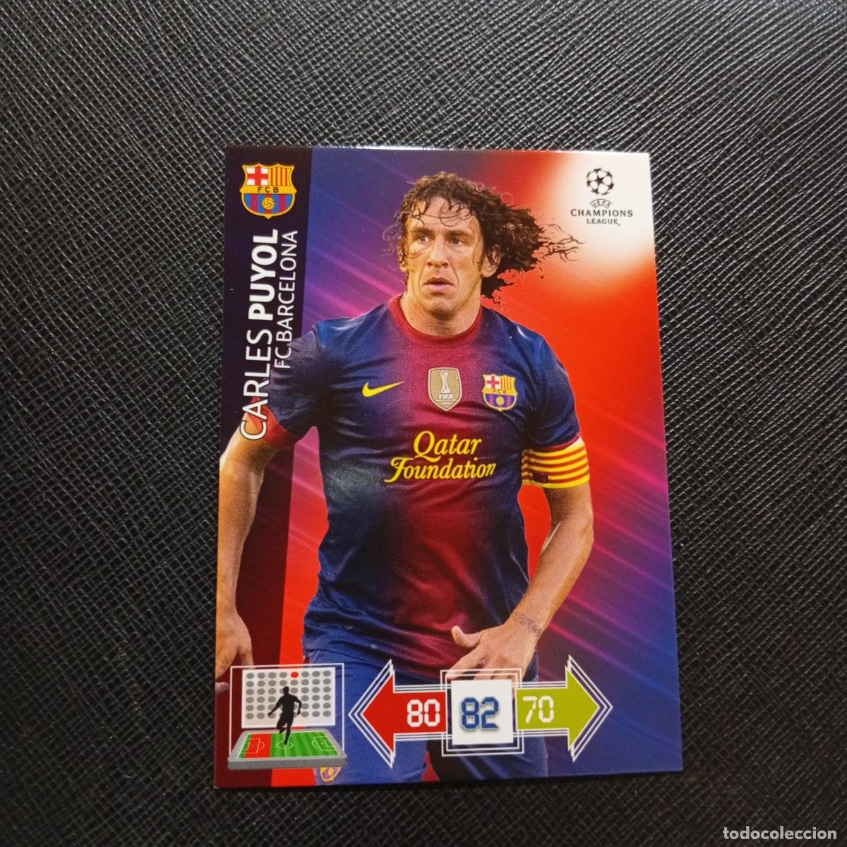 Cromos de f&uacute;tbol: PUYOL BARCELONA ADRENALYN CHAMPIONS LEAGUE 2012 2013 FUTBOL 12 13 - A210 PG289
