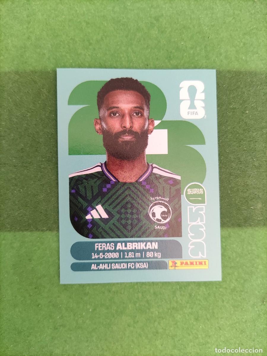 Cromos de f&uacute;tbol: Albrikan Arabia Saud&iacute; KSA 18 Sticker Mundial 2026 FIFA World Cup / Sin pegar