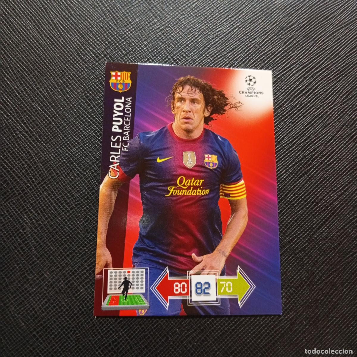 Cromos de f&uacute;tbol: PUYOL BARCELONA ADRENALYN CHAMPIONS LEAGUE 2012 2013 FUTBOL 12 13 - A210 PG307
