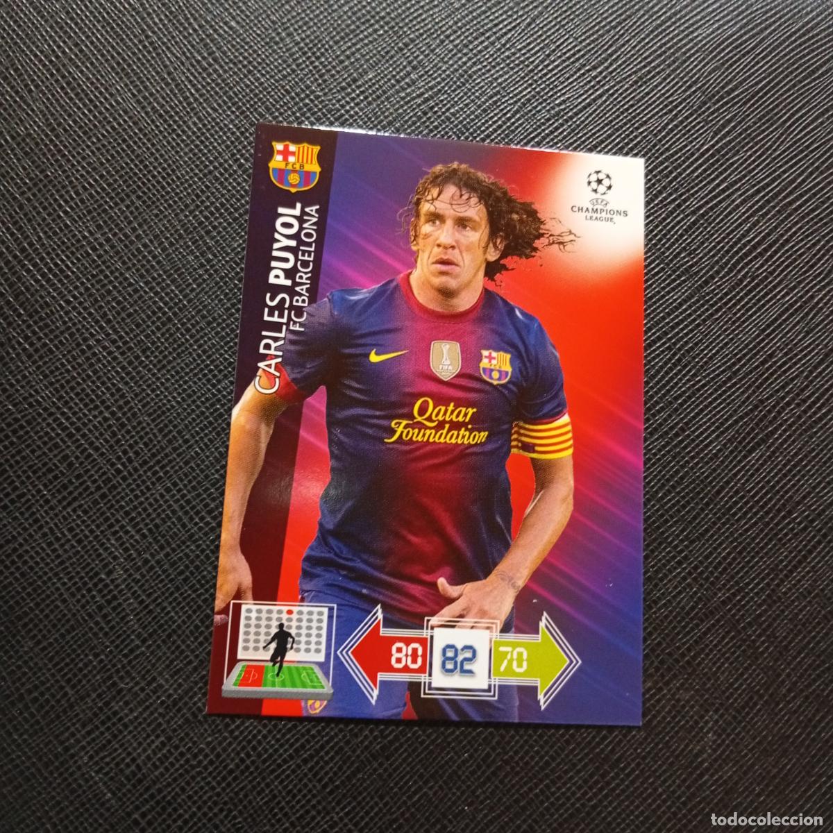 Cromos de f&uacute;tbol: PUYOL BARCELONA ADRENALYN CHAMPIONS LEAGUE 2012 2013 FUTBOL 12 13 - A210 PG307 B