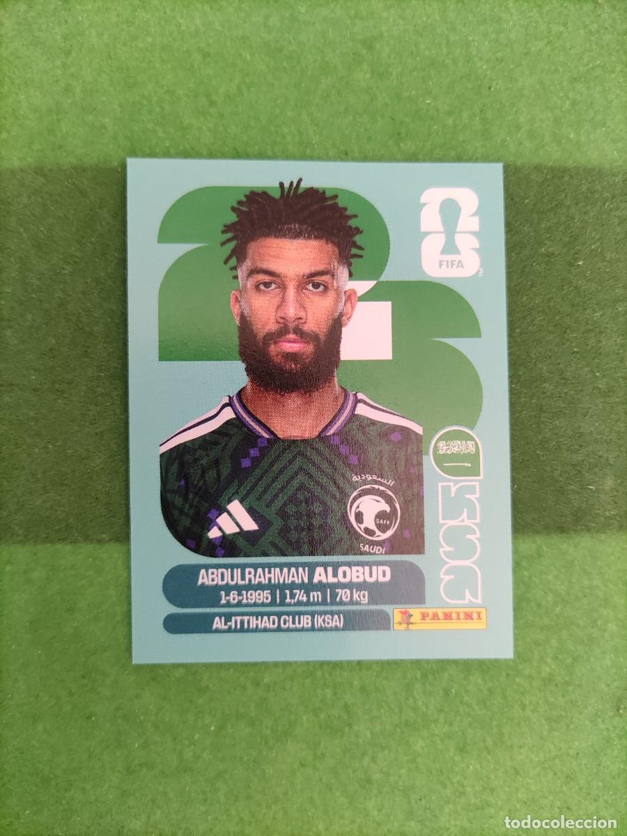 Cromos de f&uacute;tbol: Alobud Arabia Saud&iacute; KSA 17 Sticker Mundial 2026 FIFA World Cup / Sin pegar