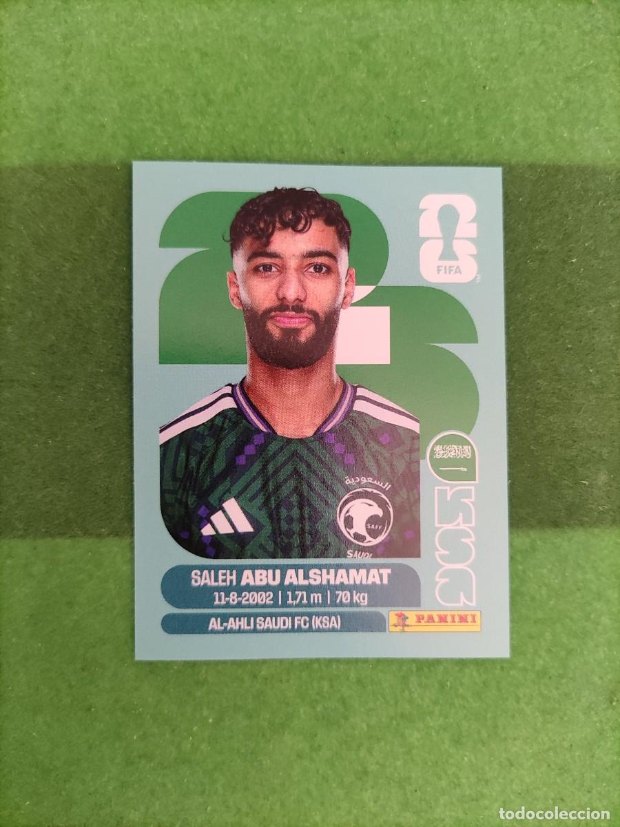 Cromos de f&uacute;tbol: Abu Alshamat Arabia Saud&iacute; KSA 14 Sticker Mundial 2026 FIFA World Cup / Sin pegar