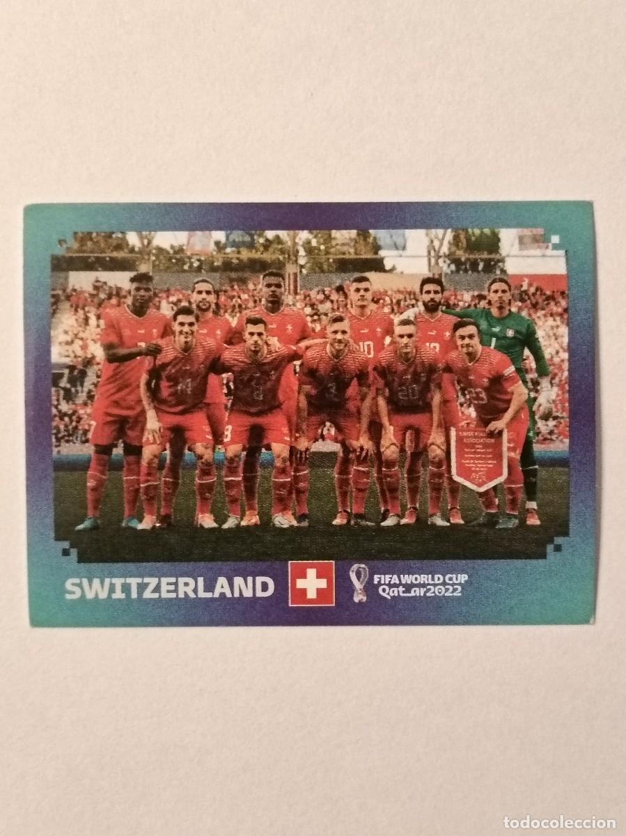 Cromos de f&uacute;tbol: #SUI 1 EQUIPO (SUIZA) MUNDIAL QATAR 2022 PANINI