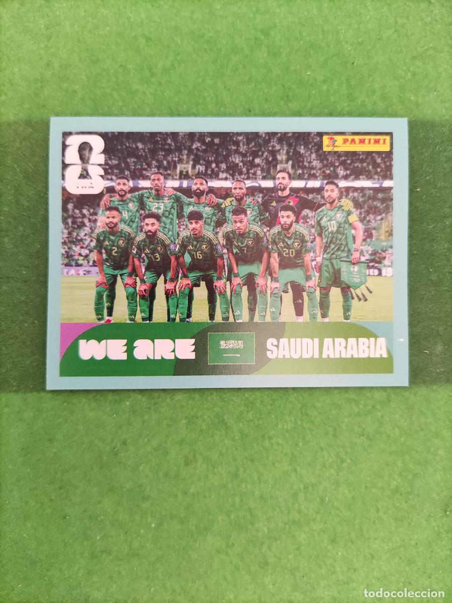 Cromos de f&uacute;tbol: We are Arabia Saud&iacute; KSA 13 Sticker Mundial 2026 FIFA World Cup / Sin pegar