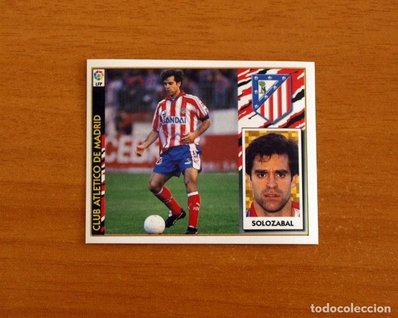 Figurine di Calcio: Atletico de Madrid - Solozabal - BAJA - Ediciones Este Liga 1997-1998, 97-98 - Nunca Pegado