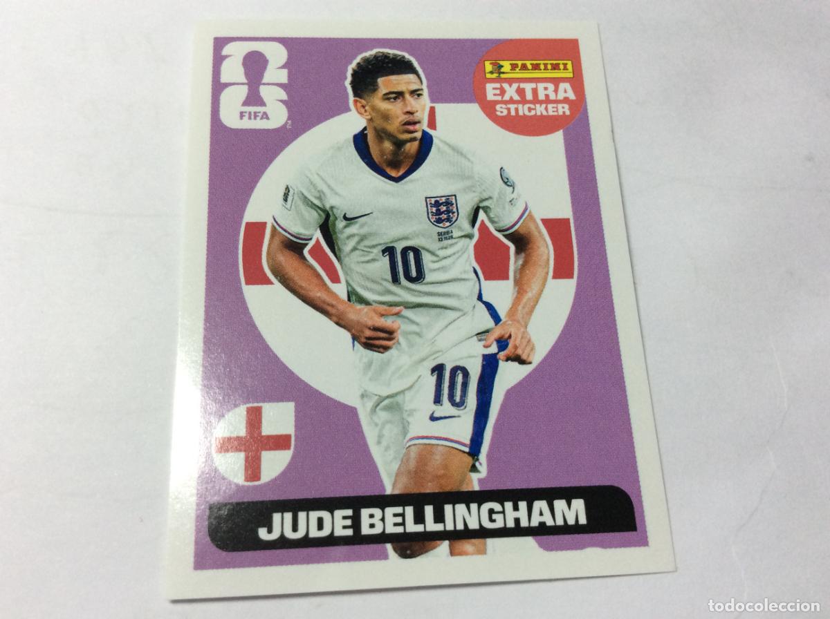 Cromos de f&uacute;tbol: Extra Sticker Jude Bellingham Cromo FIFA World Cup 2026 26 Panini Mundial