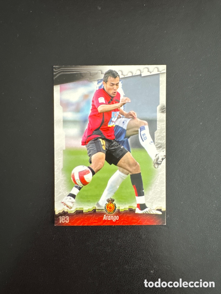 Cromos de f&uacute;tbol: ARANGO MALLORCA NUMERO 183 MUNDICROMO 2009 LAS FICHAS DE LA LIGA 2008