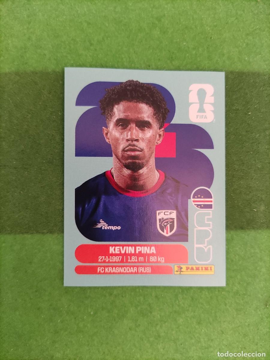 Figurine di Calcio: Kevin Pina Cabo Verde CPV 10 Sticker Mundial 2026 FIFA World Cup / Sin pegar
