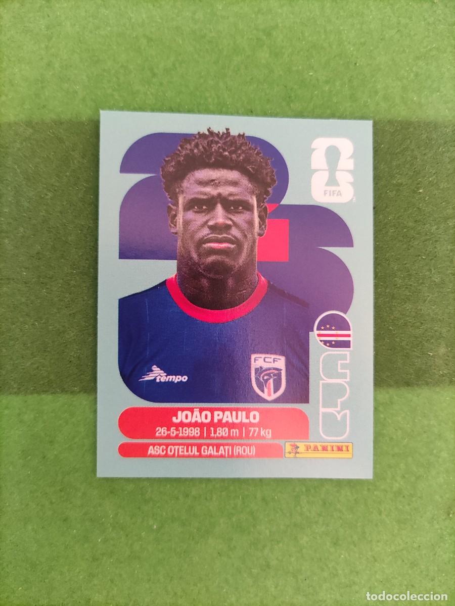 Figurine di Calcio: Joāo Paulo Cabo Verde CPV 8 Sticker Mundial 2026 FIFA World Cup / Sin pegar