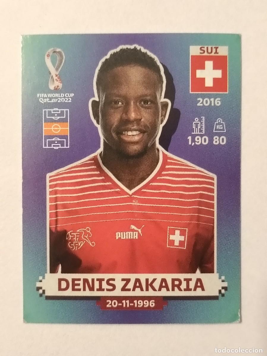 Figurine di Calcio: #SUI 15 DENIS ZAKARIA (SUIZA) MUNDIAL QATAR 2022 PANINI