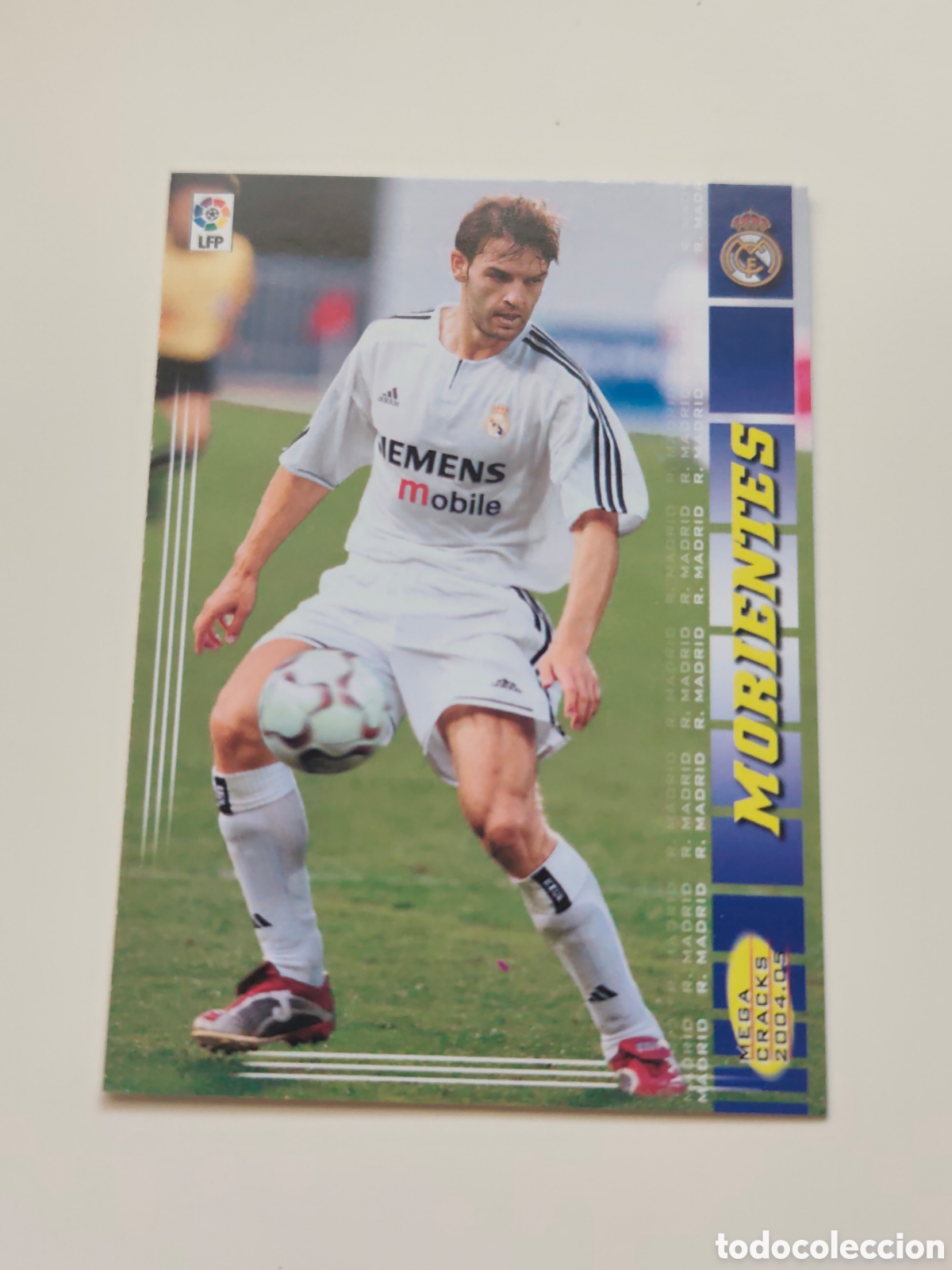 Figurine di Calcio: 180 MORIENTES REAL MADRID MEGACRACKS 2004 2005