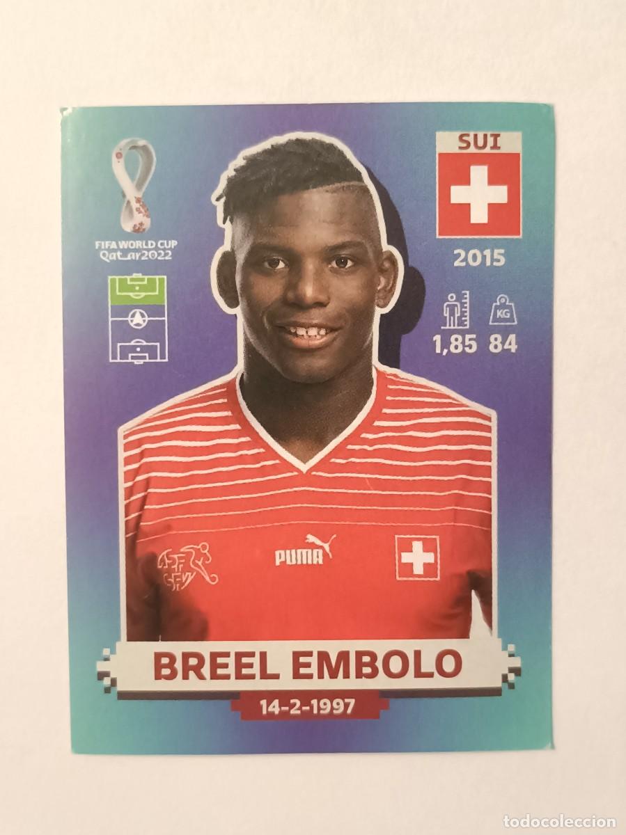 Figurine di Calcio: #SUI 17 BREEL EMBOLO (SUIZA) MUNDIAL QATAR 2022 PANINI