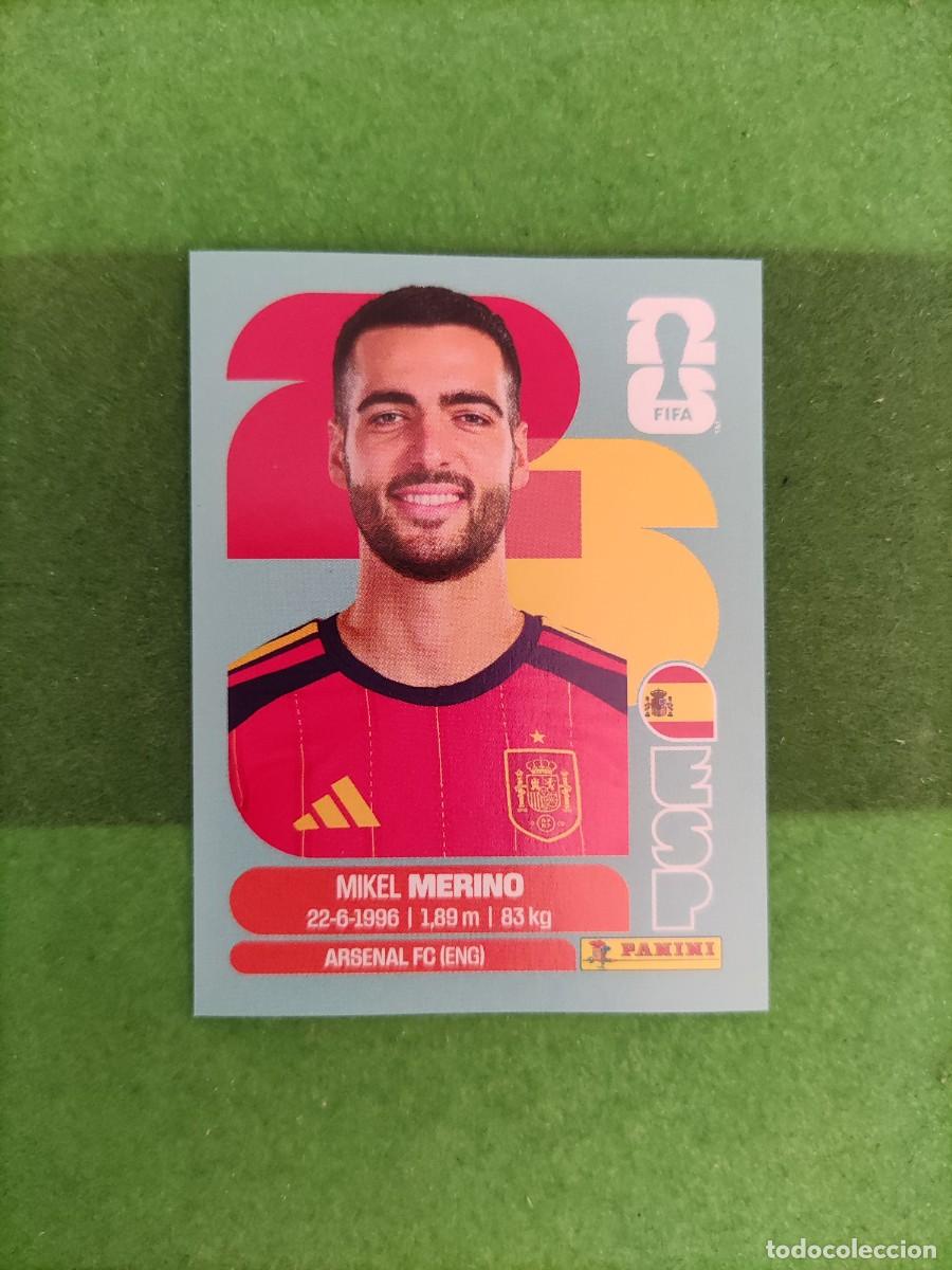 Figurine di Calcio: Mikel Merino Espa&ntilde;a ESP 14 Sticker Mundial 2026 FIFA World Cup / Sin pegar