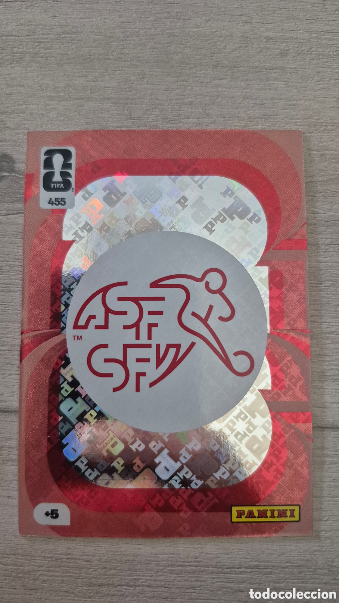 Figurine di Calcio: N&deg;455 Escudo Suiza Adrenalyn FIFA World Cup 2026