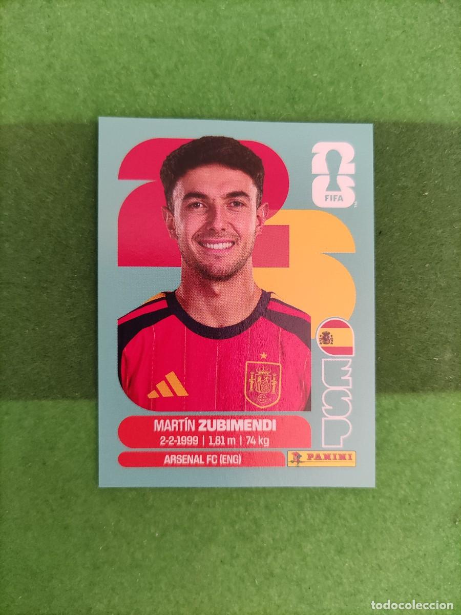 Figurine di Calcio: Zubimendi Espa&ntilde;a ESP 9 Sticker Mundial 2026 FIFA World Cup / Sin pegar