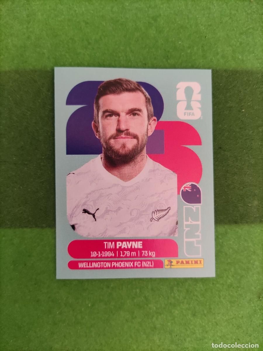 Cromos de f&uacute;tbol: Payne Nueva Zelanda NZL 6 Sticker Mundial 2026 FIFA World Cup / Sin pegar