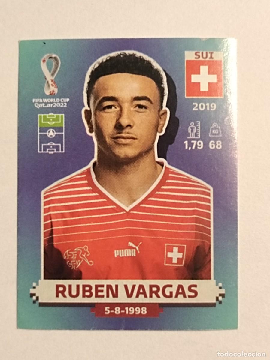 Cromos de f&uacute;tbol: #SUI 20 RUBEN VARGAS (SUIZA) MUNDIAL QATAR 2022 PANINI