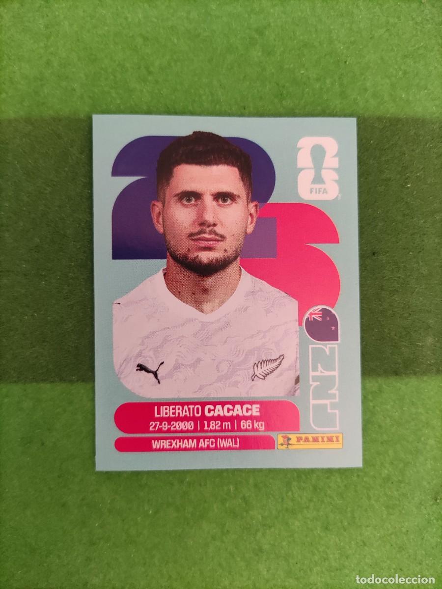 Cromos de f&uacute;tbol: Cacace Nueva Zelanda NZL 5 Sticker Mundial 2026 FIFA World Cup / Sin pegar