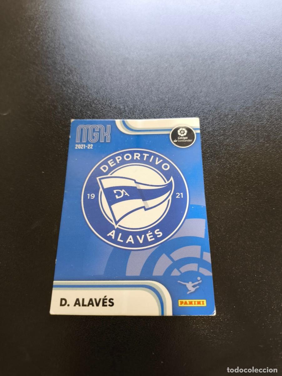 Cromos de f&uacute;tbol: 1 Escudo ALAVES PANINI LIGA MEGACRACKS MGK 2021 2022 21 22 NO ESTE ADRENALYN