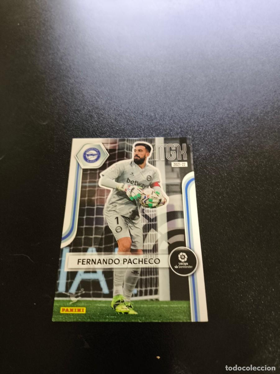 Cromos de f&uacute;tbol: 2 Fernando Pacheco ALAVES PANINI LIGA MEGACRACKS MGK 2021 2022 21 22 NO ESTE ADRENALYN