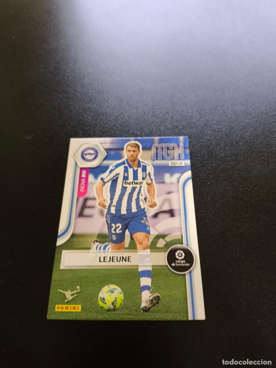 Cromos de f&uacute;tbol: 8 BIS Lejeune ALAVES PANINI LIGA MEGACRACKS MGK 2021 2022 21 22 NO ESTE ADRENALYN