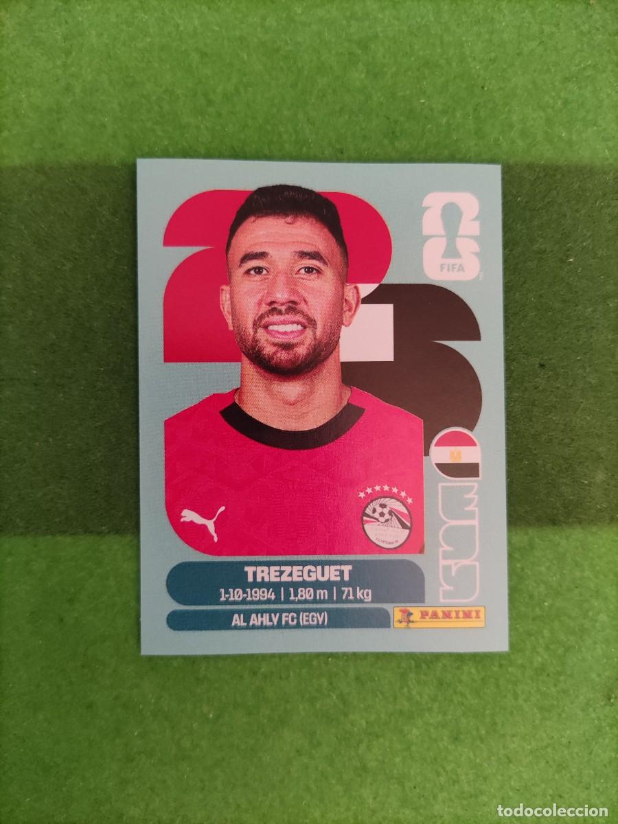 Cromos de f&uacute;tbol: Trezeguet Egipto EGY 19 Sticker Mundial 2026 FIFA World Cup / Sin pegar