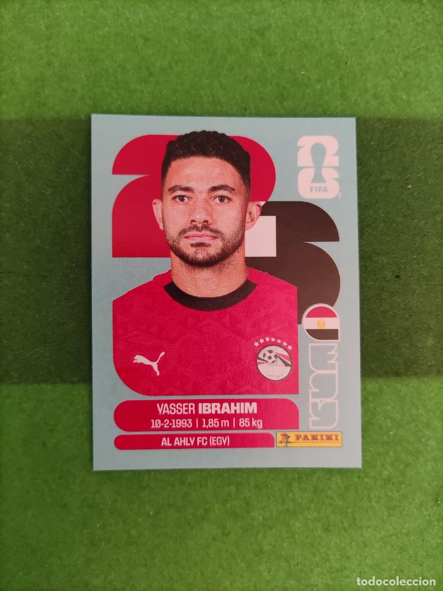 Cromos de f&uacute;tbol: Ibrahim Egipto EGY 5 Sticker Mundial 2026 FIFA World Cup / Sin pegar