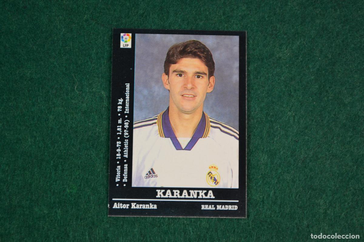Cromos de f&uacute;tbol: PANINI LIGA 2000-2001 - 74 KARANKA (REAL MADRID) NUEVO