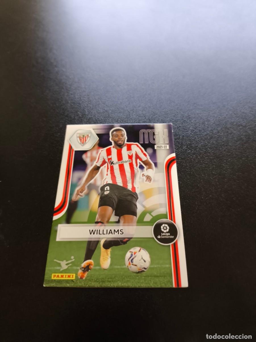 Football Stickers: 35 Williams ATHLETIC DE BILBAO PANINI LIGA MEGACRACKS MGK 2021 2022 21 22 NO ESTE ADRENALYN