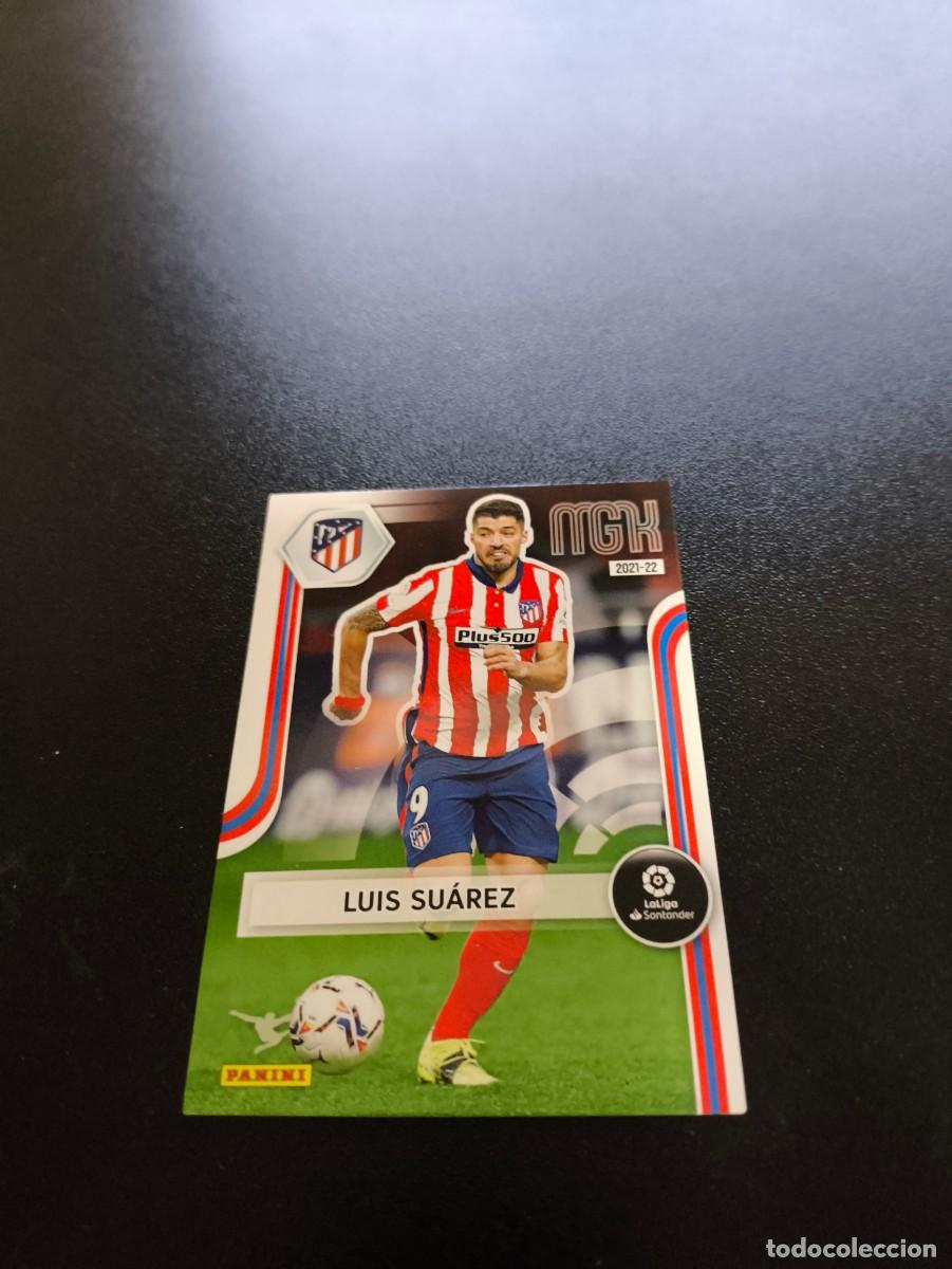 Cromos de f&uacute;tbol: 53 Luis Su&aacute;rez ATLETICO DE MADRID PANINI LIGA MEGACRACKS MGK 2021 2022 21 22 NO ESTE