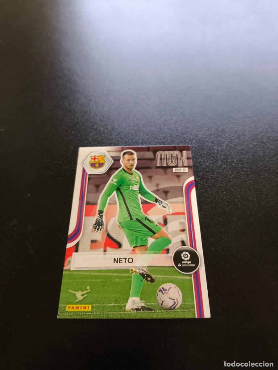 Cromos de Futebol: 57 Neto BARCELONA PANINI LIGA MEGACRACKS MGK 2021 2022 21 22 NO ESTE ADRENALYN