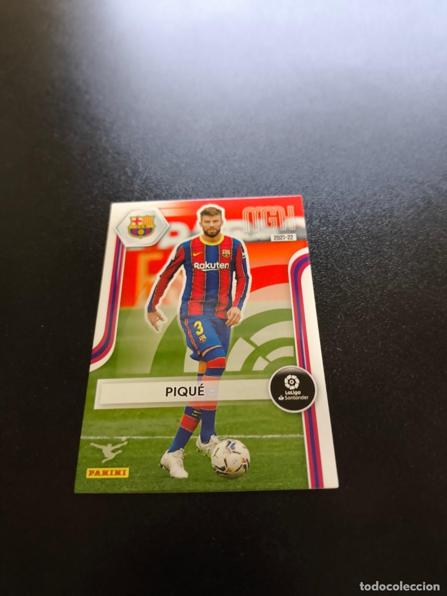 Cromos de Futebol: 60 Gerard Piqu&eacute; BARCELONA PANINI LIGA MEGACRACKS MGK 2021 2022 21 22 NO ESTE ADRENALYN