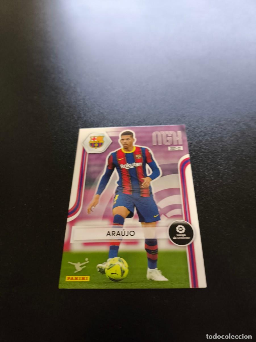 Cromos de Futebol: 62 Ronald Ara&uacute;jo BARCELONA PANINI LIGA MEGACRACKS MGK 2021 2022 21 22 NO ESTE ADRENALYN