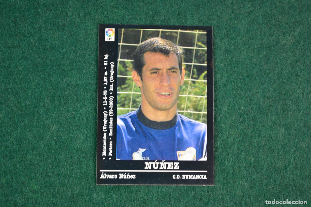 Cromos de Futebol: PANINI LIGA 2000-2001 - 274 NU&Ntilde;EZ (CD NUMANCIA) NUEVO