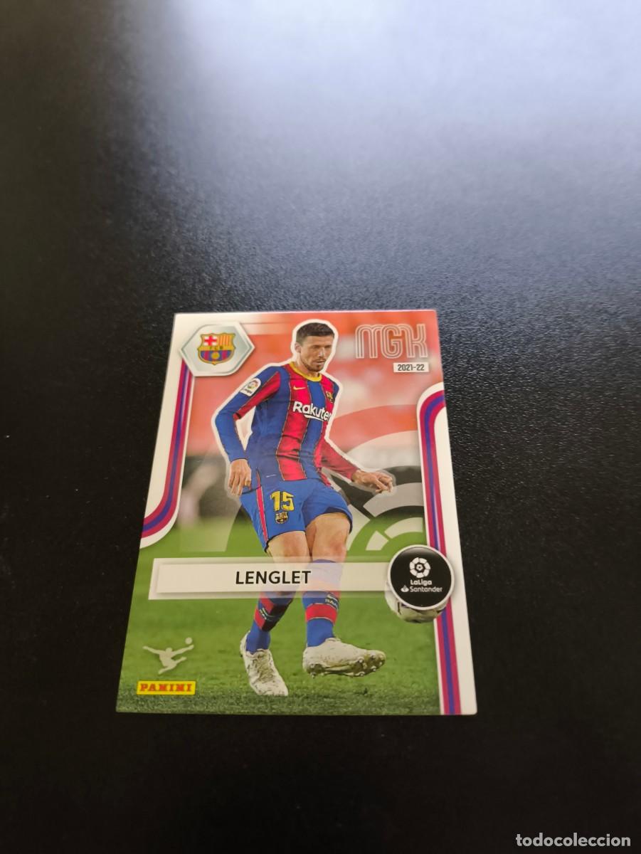 Cromos de Futebol: 63 Cl&eacute;ment Lenglet BARCELONA PANINI LIGA MEGACRACKS MGK 2021 2022 21 22 NO ESTE ADRENALYN